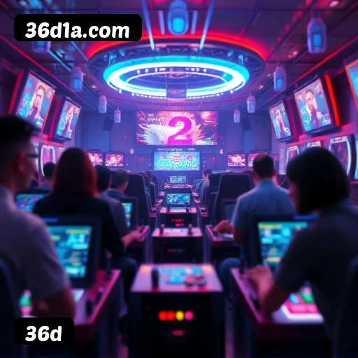 Plataforma 36d mostrando interface moderna, jogos certificados e recursos de segurança licenciados